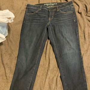 America Eagle skinny jeans